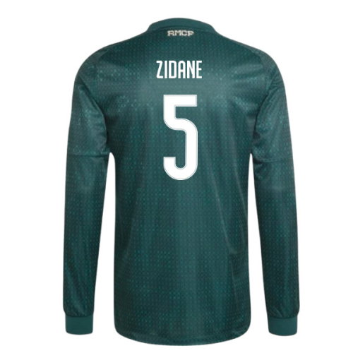 2026-2027 Real Madrid Authentic Long Sleeve Away Shirt (Zidane 5)