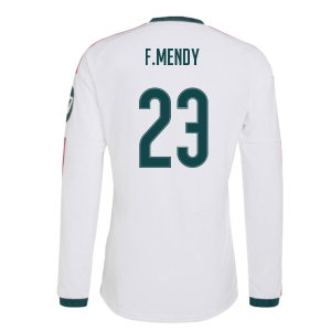 2026-2027 Real Madrid Authentic Long Sleeve Home Shirt (F.Mendy 23)
