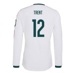 2026-2027 Real Madrid Authentic Long Sleeve Home Shirt (Trent 12)