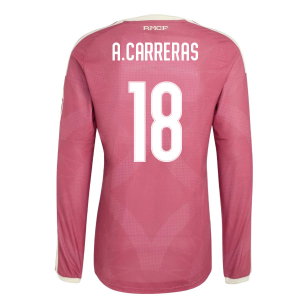 2026-2027 Real Madrid Authentic Long Sleeve Third Shirt (A.Carreras 18)