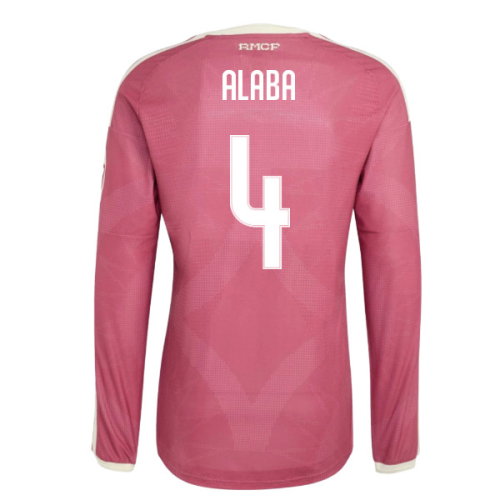 2026-2027 Real Madrid Authentic Long Sleeve Third Shirt (Alaba 4)