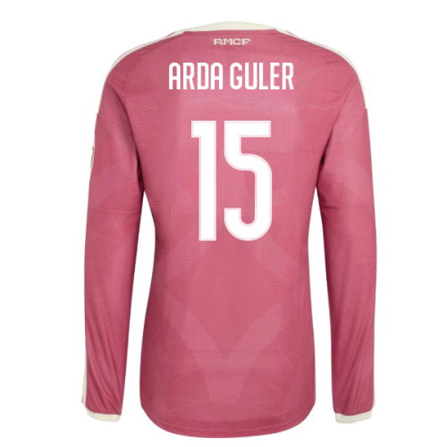 2026-2027 Real Madrid Authentic Long Sleeve Third Shirt (Arda Guler 15)