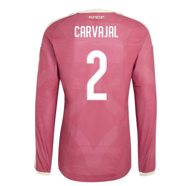 2026-2027 Real Madrid Authentic Long Sleeve Third Shirt (Carvajal 2)