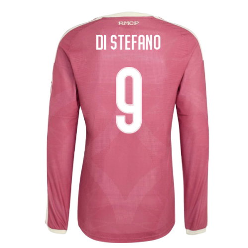 2026-2027 Real Madrid Authentic Long Sleeve Third Shirt (Di Stefano 9)