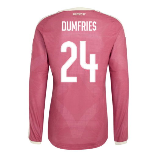 2026-2027 Real Madrid Authentic Long Sleeve Third Shirt (Dumfries 24)