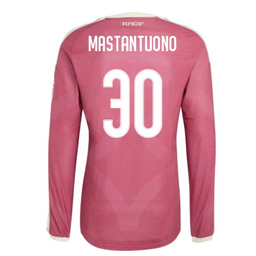 2026-2027 Real Madrid Authentic Long Sleeve Third Shirt (Mastantuono 30)