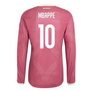 2026-2027 Real Madrid Authentic Long Sleeve Third Shirt (Mbappe 10)