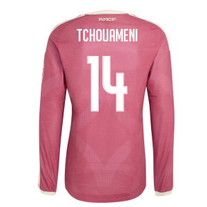 2026-2027 Real Madrid Authentic Long Sleeve Third Shirt (Tchouameni 14)