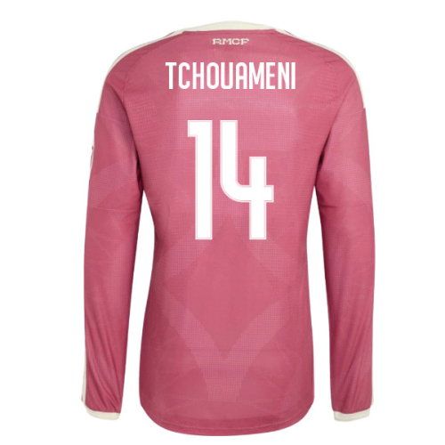 2026-2027 Real Madrid Authentic Long Sleeve Third Shirt (Tchouameni 14)