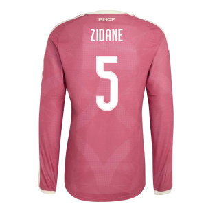 2026-2027 Real Madrid Authentic Long Sleeve Third Shirt (Zidane 5)