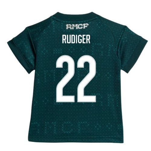 2026-2027 Real Madrid Away Baby Kit (Rudiger 22)
