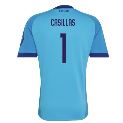 2026-2027 Real Madrid Away Goalkeeper Shirt (App Sky Rush) (Casillas 1)