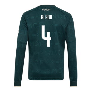 2026-2027 Real Madrid Away Long Sleeve Shirt (Kids) (Alaba 4)