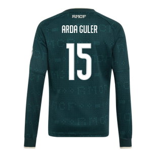 2026-2027 Real Madrid Away Long Sleeve Shirt (Kids) (Arda Guler 15)