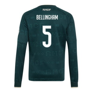 2026-2027 Real Madrid Away Long Sleeve Shirt (Kids) (Bellingham 5)