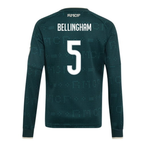 2026-2027 Real Madrid Away Long Sleeve Shirt (Kids) (Bellingham 5)