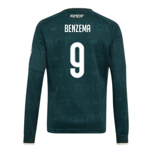 2026-2027 Real Madrid Away Long Sleeve Shirt (Kids) (Benzema 9)