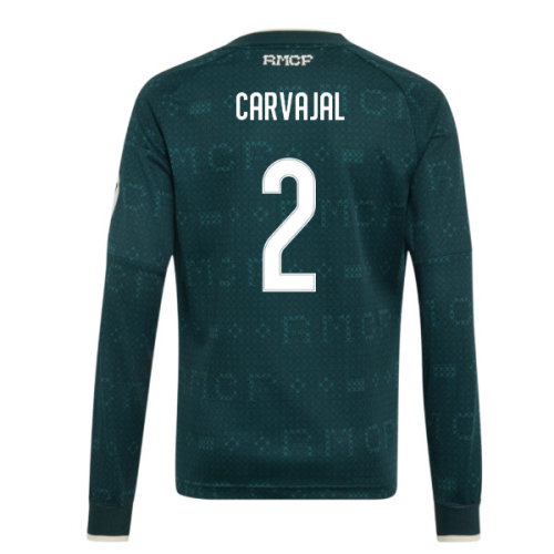 2026-2027 Real Madrid Away Long Sleeve Shirt (Kids) (Carvajal 2)