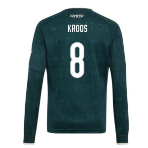 2026-2027 Real Madrid Away Long Sleeve Shirt (Kids) (Kroos 8)