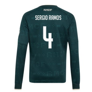 2026-2027 Real Madrid Away Long Sleeve Shirt (Kids) (Sergio Ramos 4)