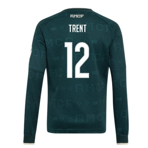 2026-2027 Real Madrid Away Long Sleeve Shirt (Kids) (Trent 12)