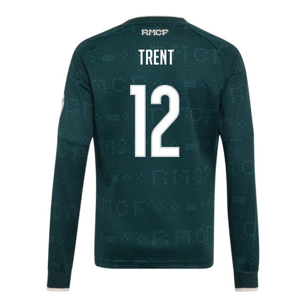 2026-2027 Real Madrid Away Long Sleeve Shirt (Kids) (Trent 12)