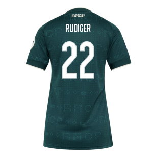 2026-2027 Real Madrid Away Shirt (Womens) (Rudiger 22)