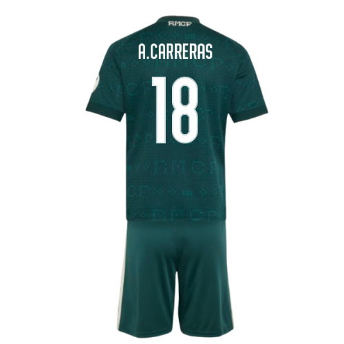 2026-2027 Real Madrid Away Youth Kit (A.Carreras 18)