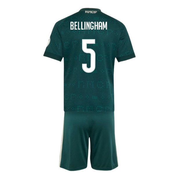 2026-2027 Real Madrid Away Youth Kit (Bellingham 5)