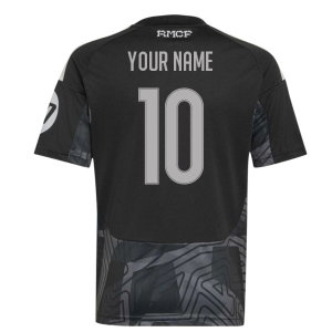 2026-2027 Real Madrid Home Goalkeeper Shirt (Black) - Kids