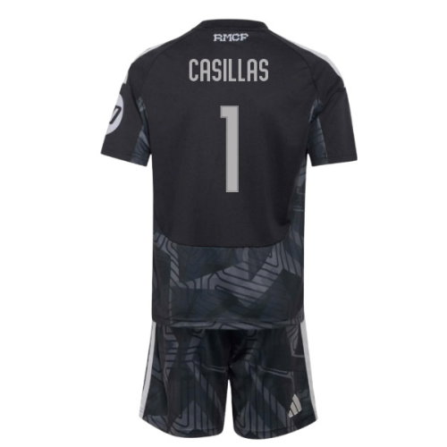 2026-2027 Real Madrid Home Goalkeeper Youth Kit (Casillas 1)