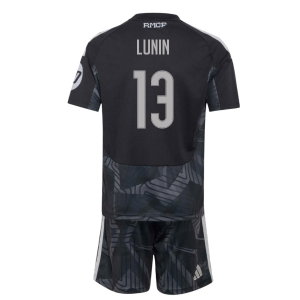 2026-2027 Real Madrid Home Goalkeeper Youth Kit (Lunin 13)