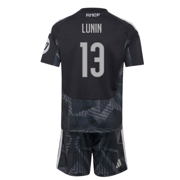 2026-2027 Real Madrid Home Goalkeeper Youth Kit (Lunin 13)