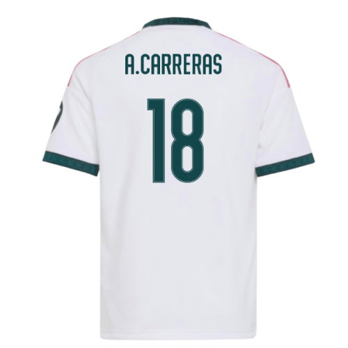 2026-2027 Real Madrid Home Youth Kit (A.Carreras 18)