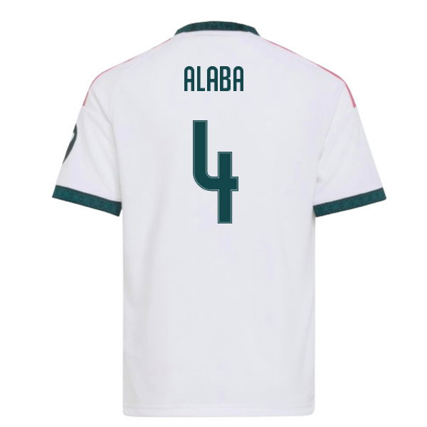 2026-2027 Real Madrid Home Youth Kit (Alaba 4)