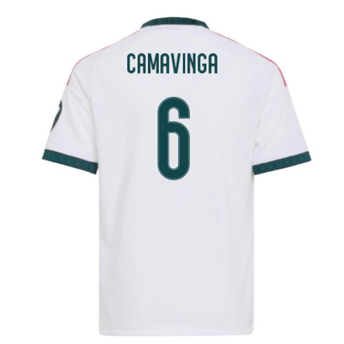 2026-2027 Real Madrid Home Youth Kit (Camavinga 6)