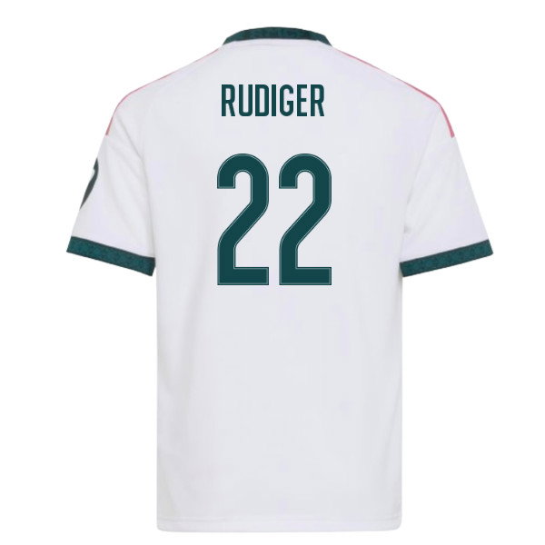 2026-2027 Real Madrid Home Youth Kit (Rudiger 22)