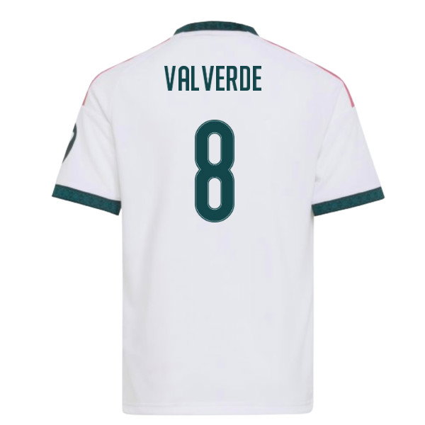2026-2027 Real Madrid Home Youth Kit (Valverde 8)