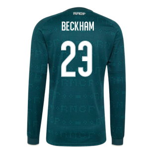 2026-2027 Real Madrid Long Sleeve Away Shirt (Beckham 23)