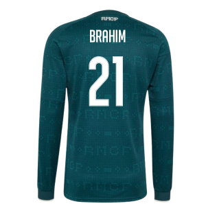 2026-2027 Real Madrid Long Sleeve Away Shirt (Brahim 21)