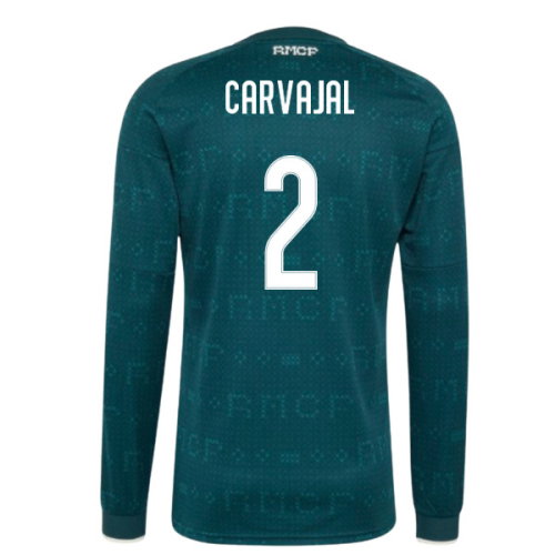 2026-2027 Real Madrid Long Sleeve Away Shirt (Carvajal 2)