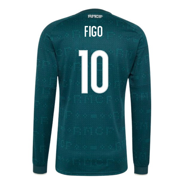 2026-2027 Real Madrid Long Sleeve Away Shirt (Figo 10)