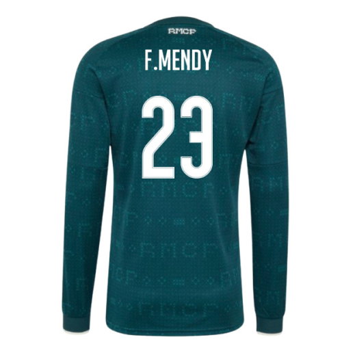 2026-2027 Real Madrid Long Sleeve Away Shirt (F.Mendy 23)