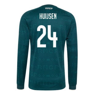 2026-2027 Real Madrid Long Sleeve Away Shirt (Huijsen 24)