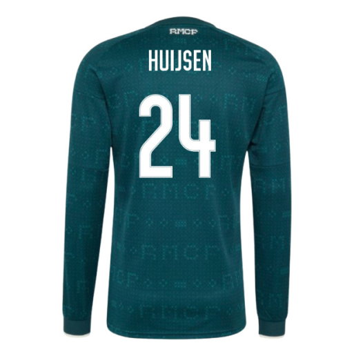 2026-2027 Real Madrid Long Sleeve Away Shirt (Huijsen 24)