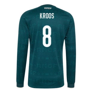 2026-2027 Real Madrid Long Sleeve Away Shirt (Kroos 8)