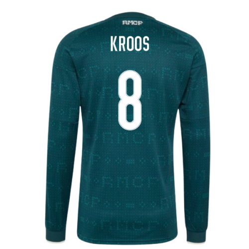 2026-2027 Real Madrid Long Sleeve Away Shirt (Kroos 8)