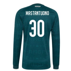 2026-2027 Real Madrid Long Sleeve Away Shirt (Mastantuono 30)