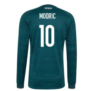 2026-2027 Real Madrid Long Sleeve Away Shirt (Modric 10)