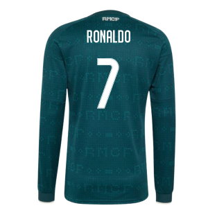 2026-2027 Real Madrid Long Sleeve Away Shirt (Ronaldo 7)